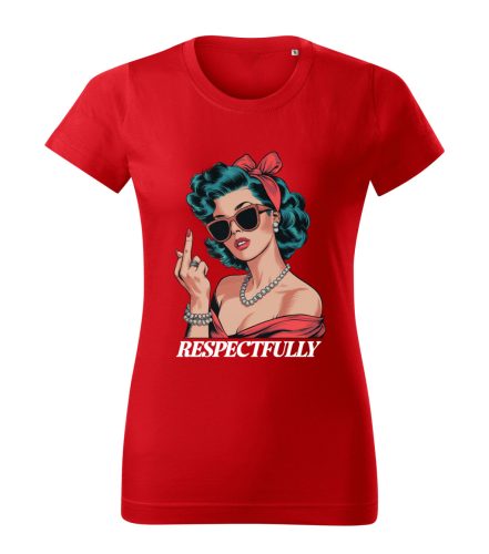 Respectfully női póló