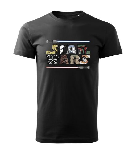 Star Wars (1) mintájú férfi póló