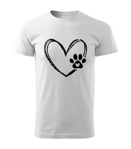 Szíven a tappancs férfi póló