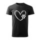 Szíven a tappancs férfi póló