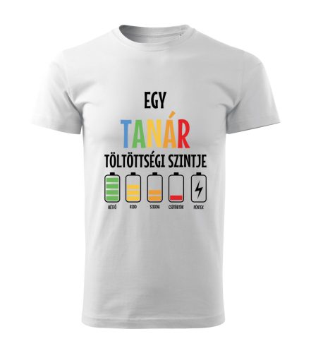 Egy tanár töltöttségi szintje férfi póló