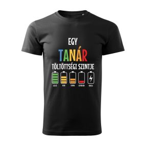 Egy tanár töltöttségi szintje férfi póló