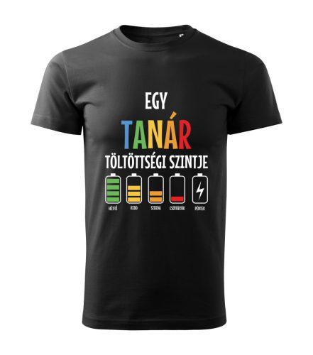 Egy tanár töltöttségi szintje férfi póló