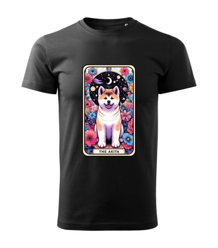 Tarot Akita kutyás férfi póló
