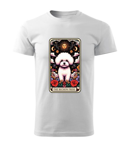 Tarot Bichon Frisé kutyás férfi póló