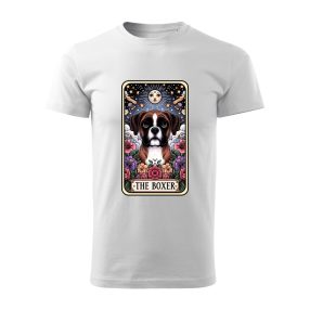 Tarot Boxer kutyás férfi póló