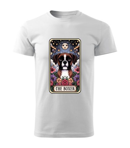 Tarot Boxer kutyás férfi póló