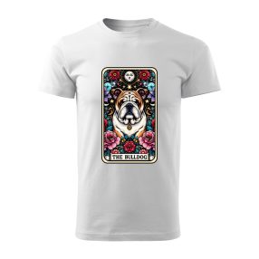 Tarot Bulldog kutyás férfi póló