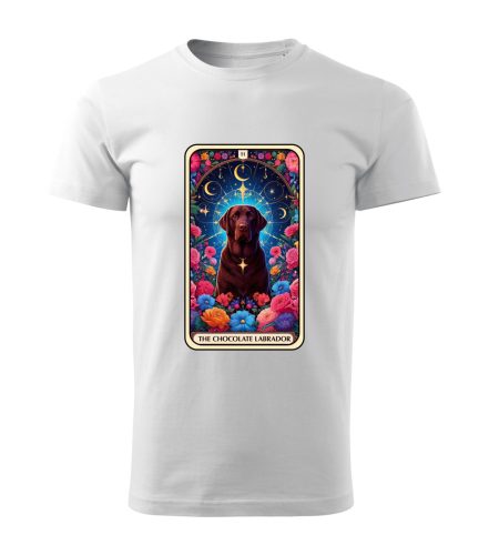 Tarot Csoki labrador kutyás férfi póló