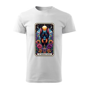 Tarot Dobermann kutyás férfi póló