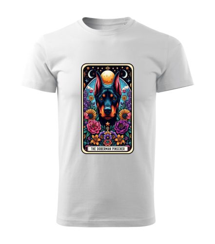Tarot Dobermann kutyás férfi póló
