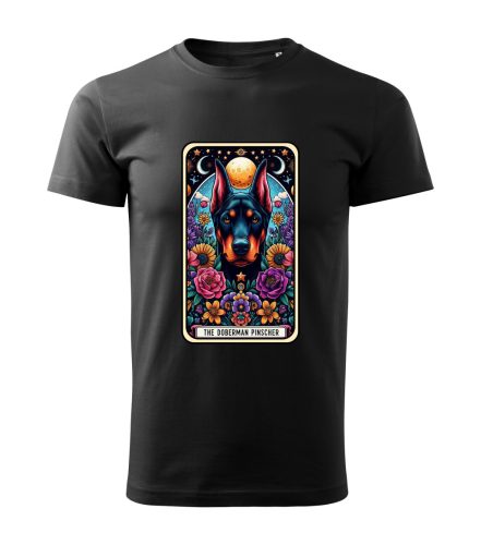 Tarot Dobermann kutyás férfi póló