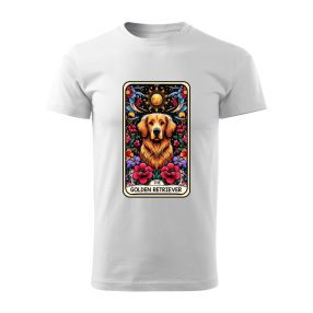 Tarot Golden Retriever kutyás férfi póló