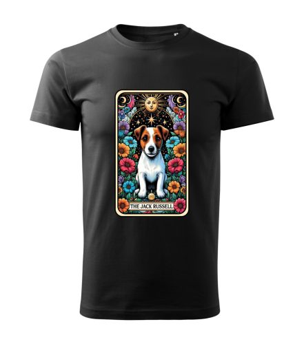 Tarot Jack Russel kutyás férfi póló