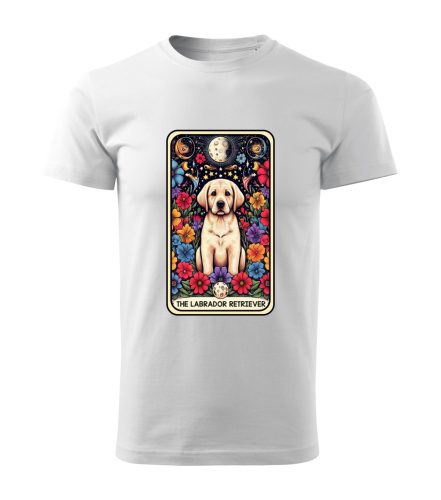 Tarot Labrador kutyás férfi póló