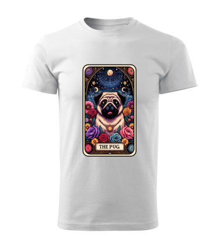 Tarot Mopsz kutyás férfi póló