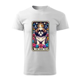 Tarot Shih Tzu kutyás férfi póló