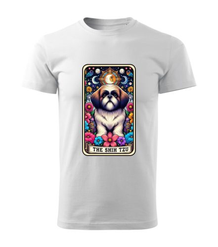 Tarot Shih Tzu kutyás férfi póló