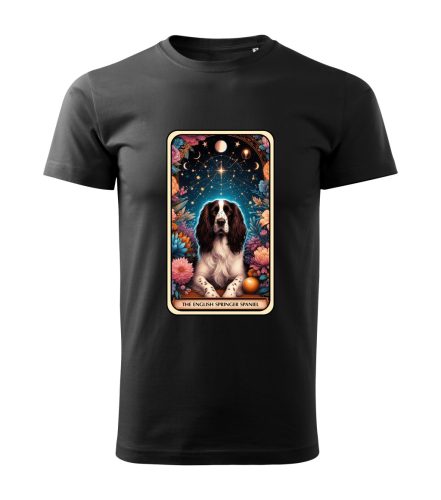 Tarot Angol springer spániel kutyás férfi póló
