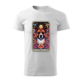 Tarot Staffordshire bullterrier kutyás férfi póló