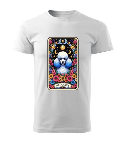 Tarot Uszkár kutyás férfi póló