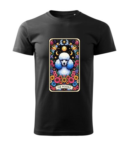 Tarot Uszkár kutyás férfi póló