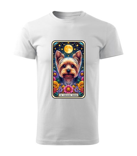 Tarot Yorkshire Terrier kutyás férfi póló
