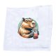 Capybara Kollekció - Capybara buborékos teával Textilpelenka