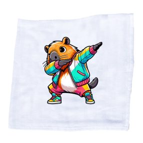 Capybara Kollekció - Dabbing Capybara Textilpelenka