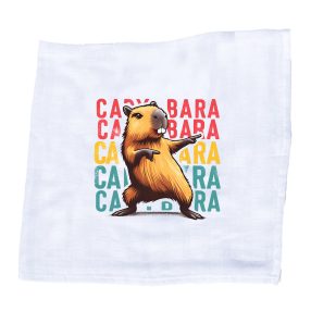 Capybara Kollekció - Táncoló Capybara Textilpelenka