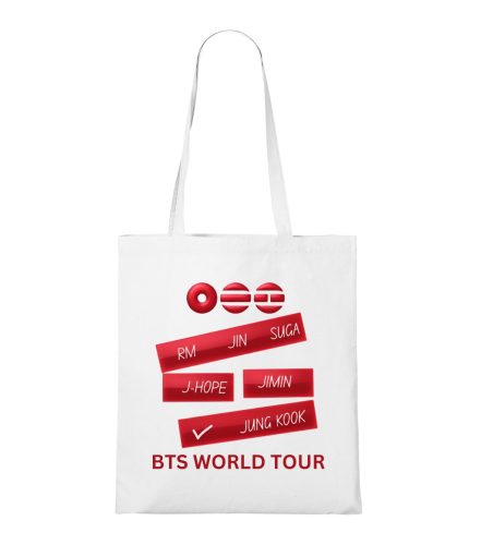 BTS - World Tour 2026 (1) vászontáska 45x40 cm