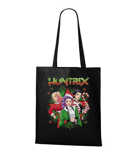 KPOP Demon Hunters - Karácsonyi Huntrix (3) vászontáska 45x40 cm