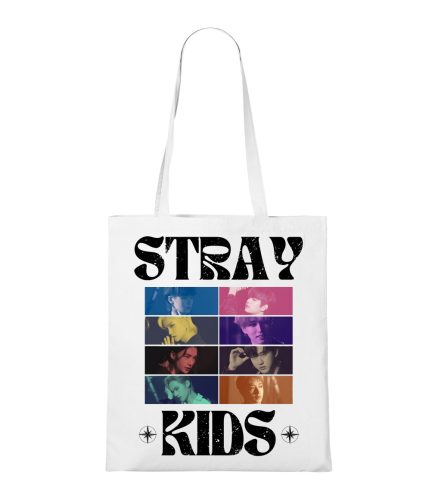 Stray Kids - Members Panel Design vászontáska 45x40 cm